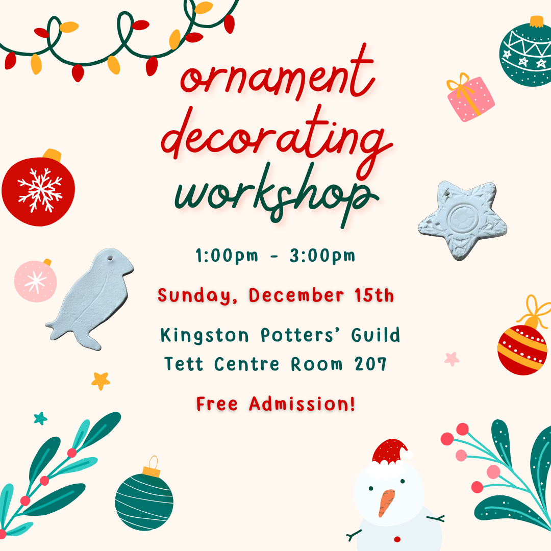 Ornament Decorating Workshop Flyer